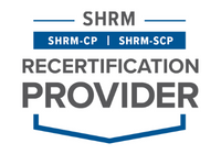 SHRM logo.
